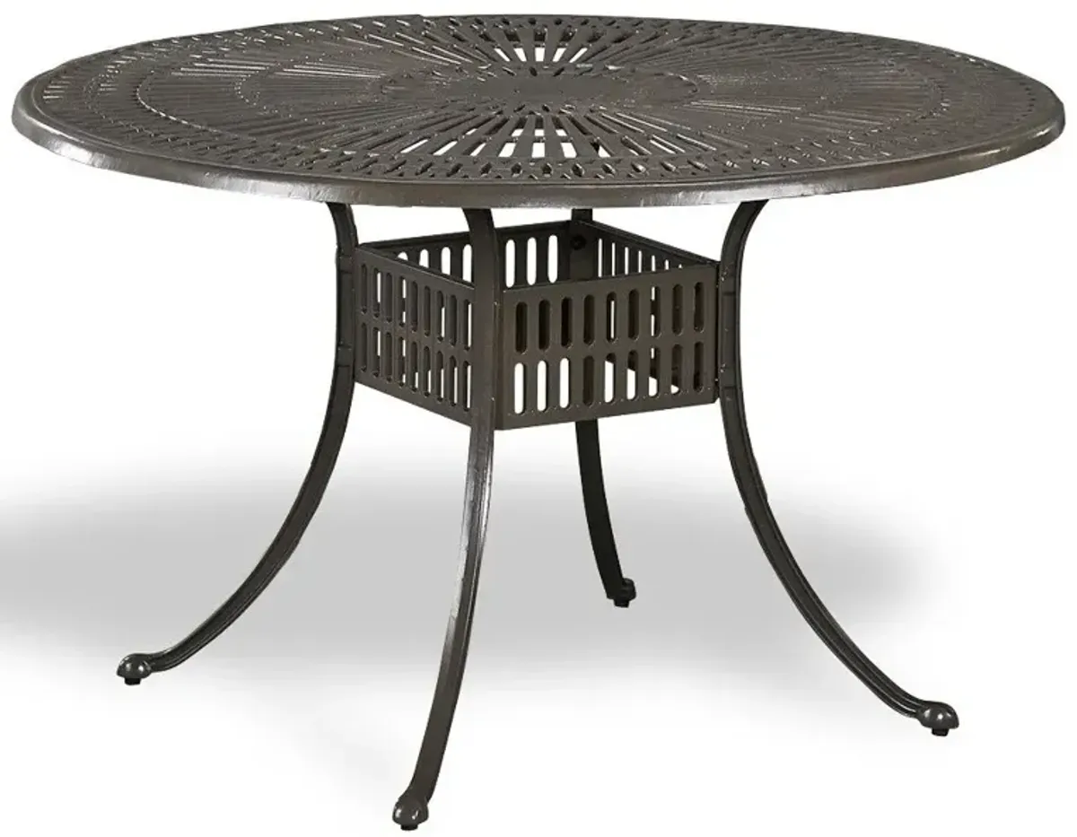 homestyles® Grenada 32" Khaki Gray Outdoor Dining Table 