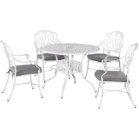 homestyles® Capri 5-Piece White Dining Set