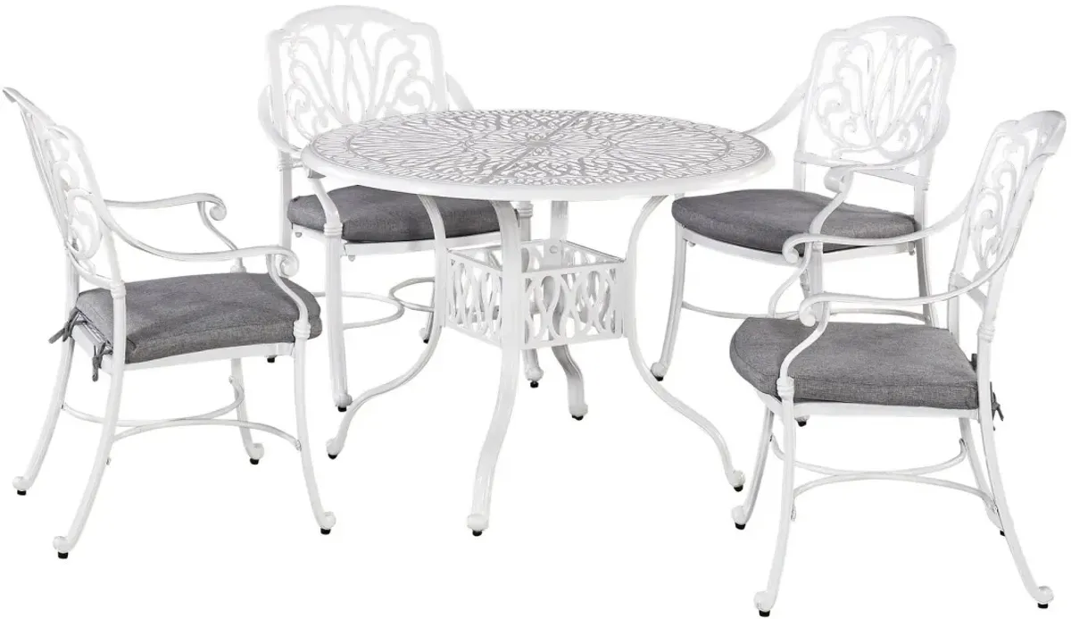 homestyles® Capri 5-Piece White Dining Set