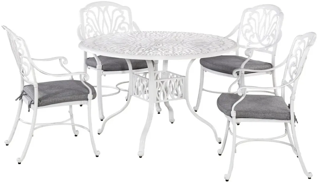 homestyles® Capri 5 Piece White Dining Set