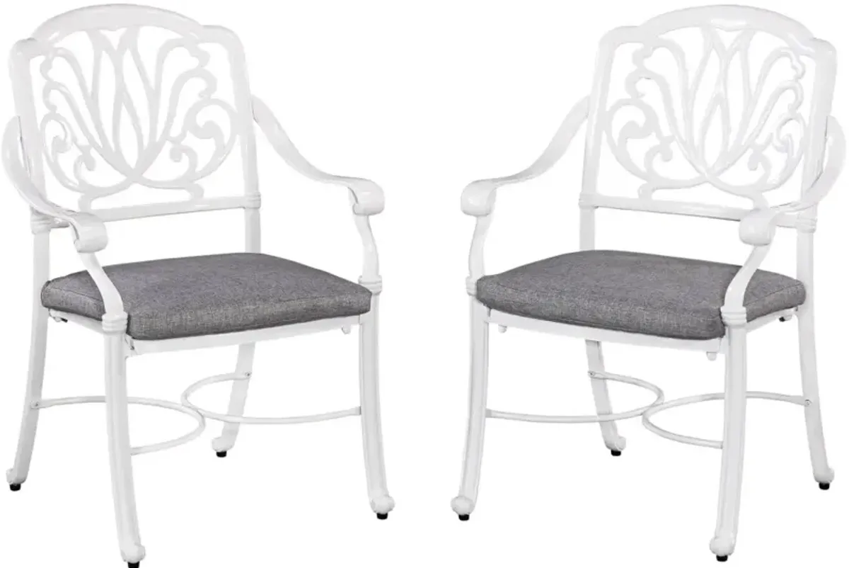 homestyles® Capri 2-Piece White Chair Set