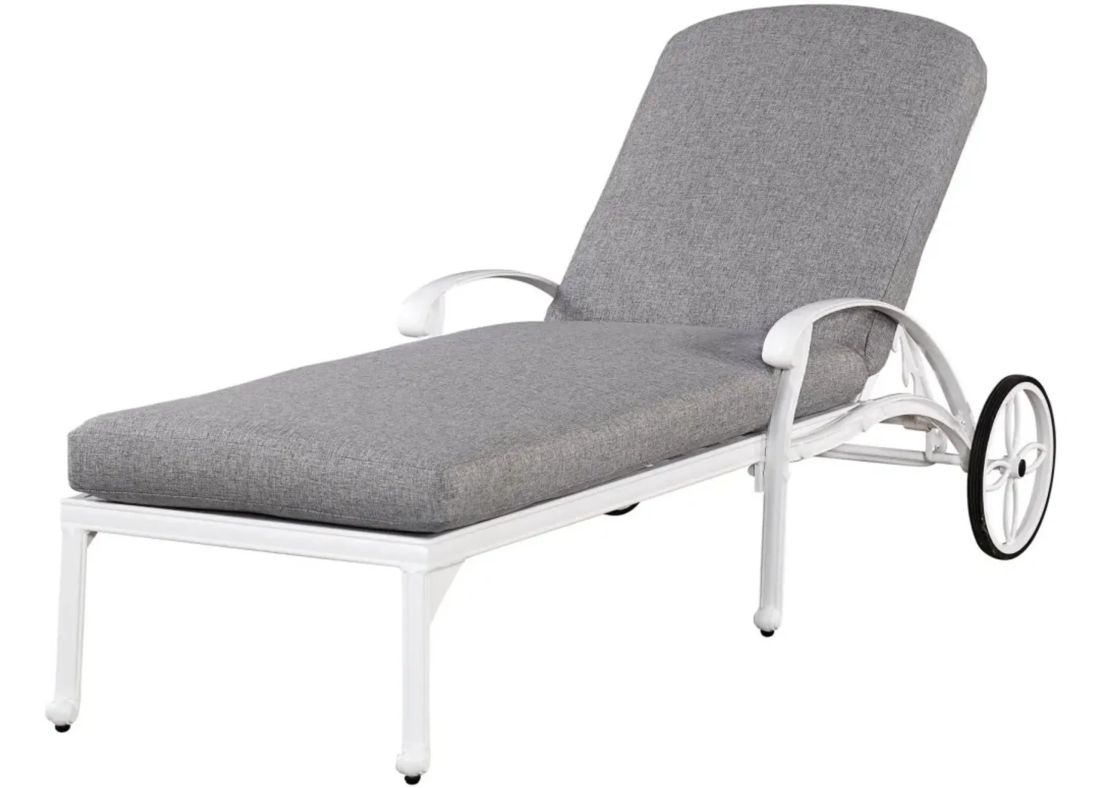 homestyles® Capri White Chaise Lounge