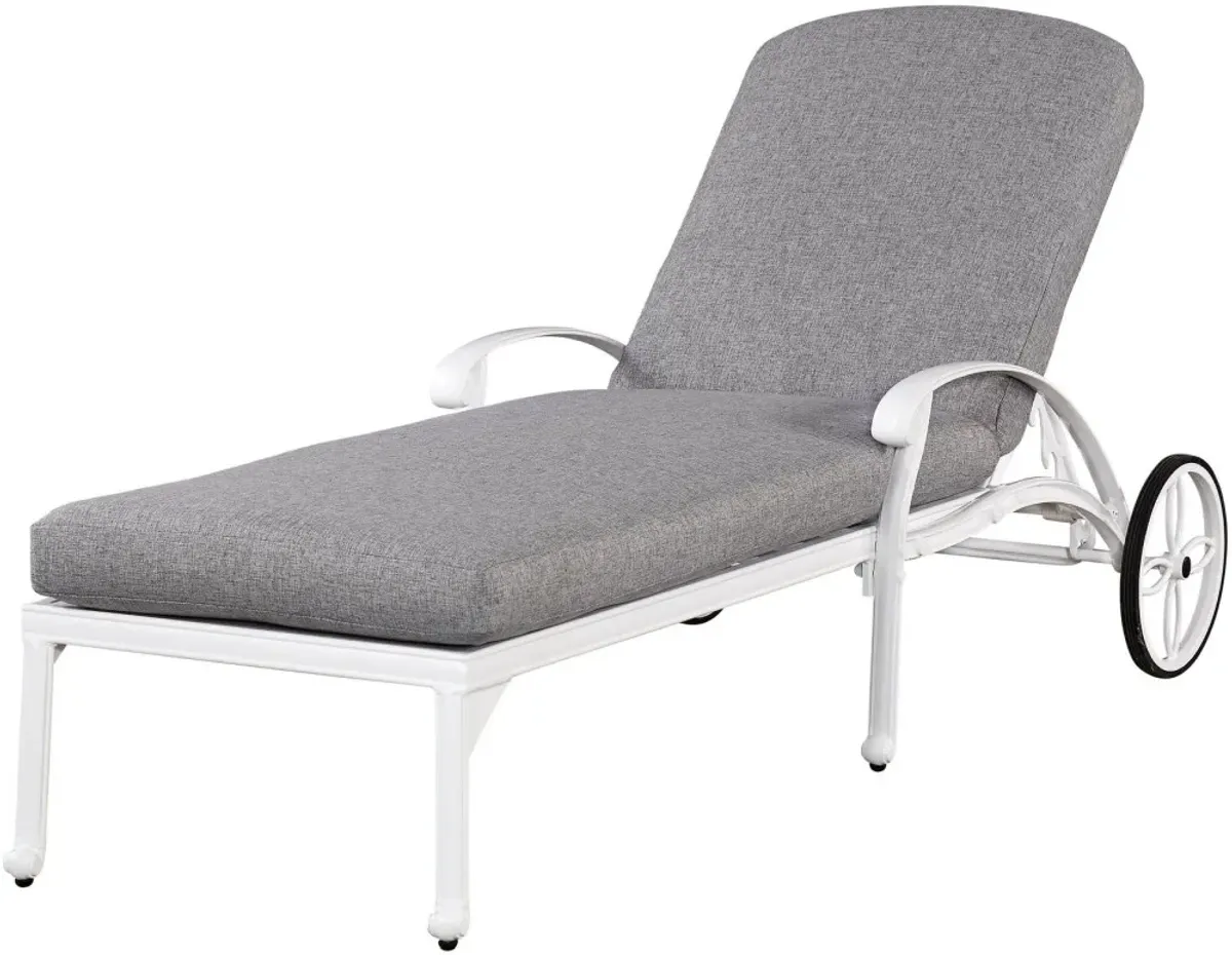 homestyles® Capri White Chaise Lounge