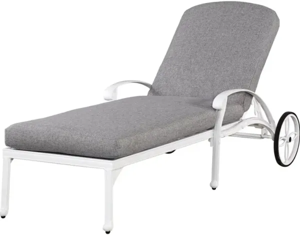 homestyles® Capri White Chaise Lounge