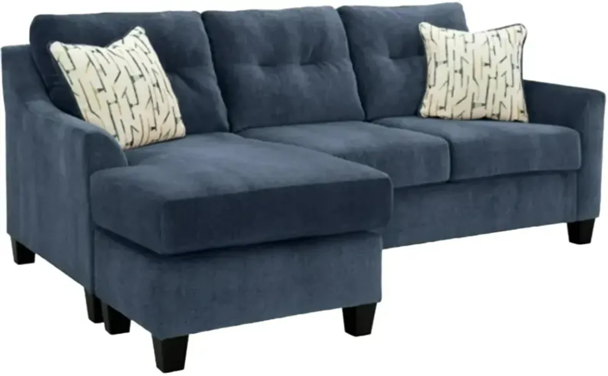 Benchcraft® Amity Bay Ink Queen Sofa Chaise Sleeper