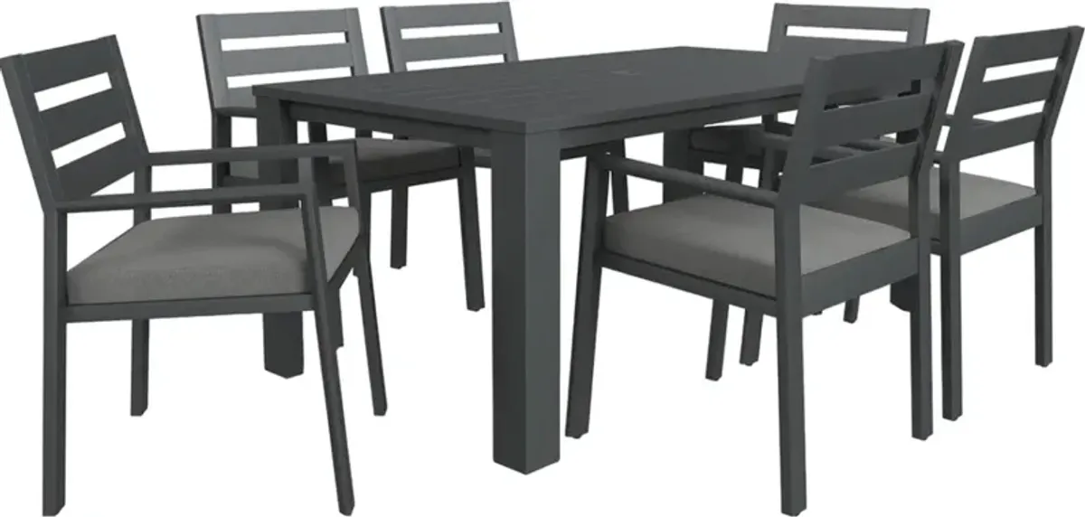 homestyles® Grayton 7-Piece Gray Dining Set