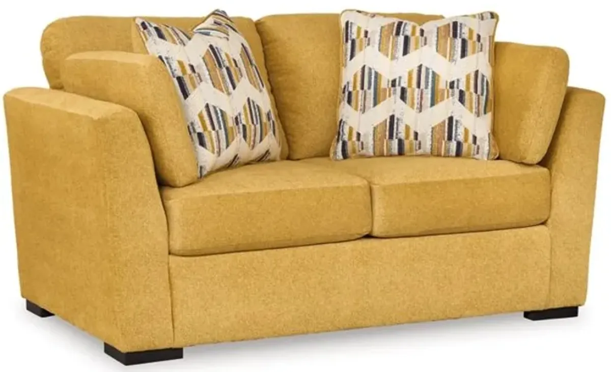 Signature Design by Ashley® Keerwick Sunflower Loveseat