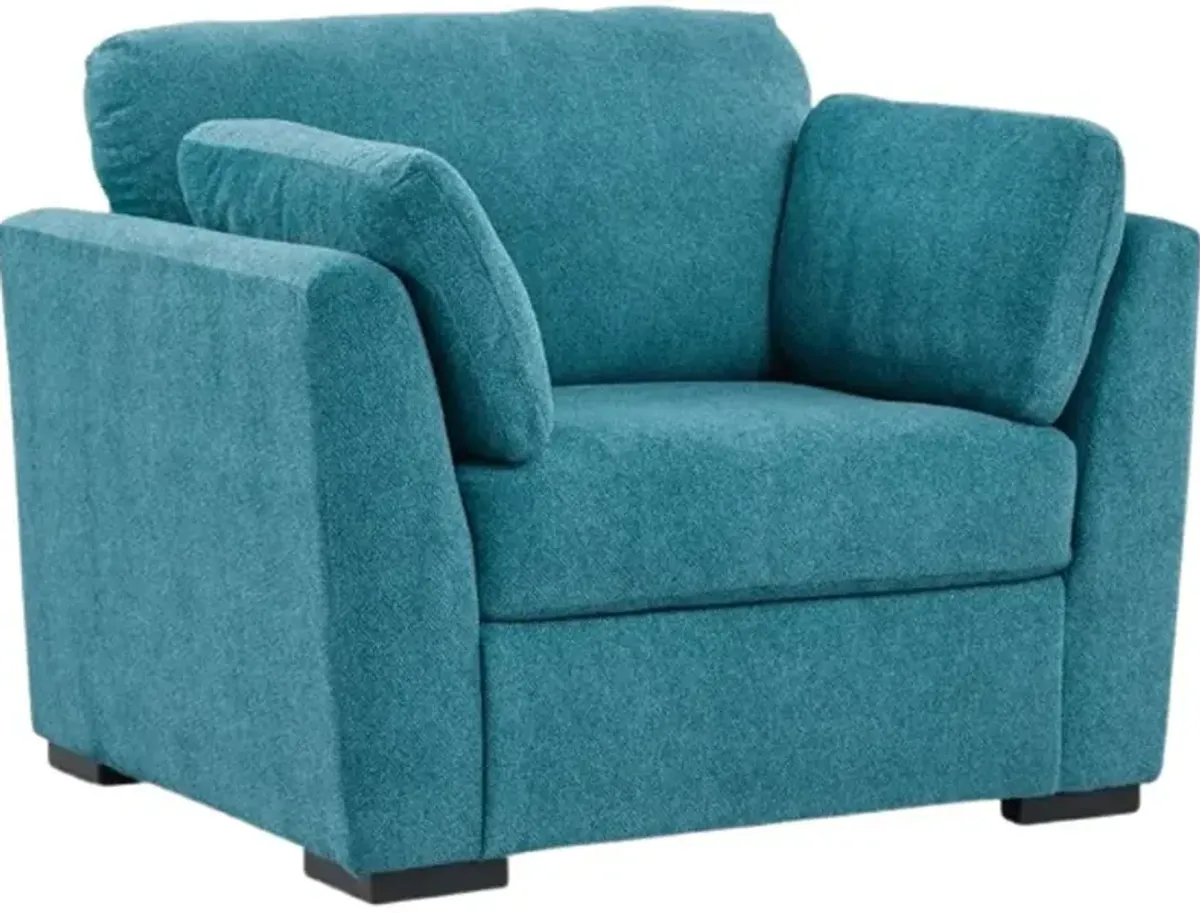 Signature Design by Ashley® Keerwick Teal Oversized Chair