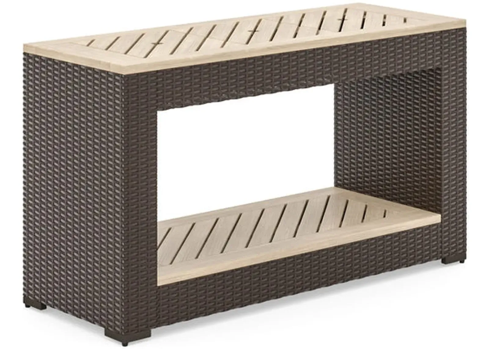 homestyles® Palm Springs Brown Outdoor Sofa Table