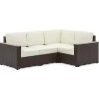 homestyles® Palm Springs Brown Outdoor 4-Seat Sectional
