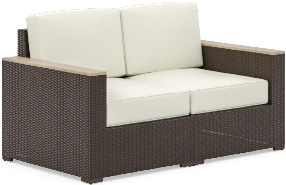 homestyles® Palm Springs Brown Outdoor Loveseat