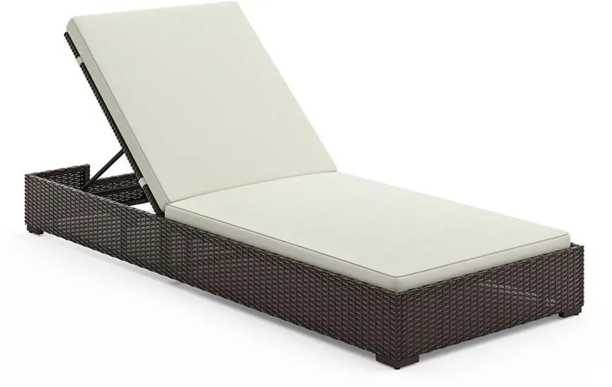 homestyles® Palm Springs Brown Chaise Lounge