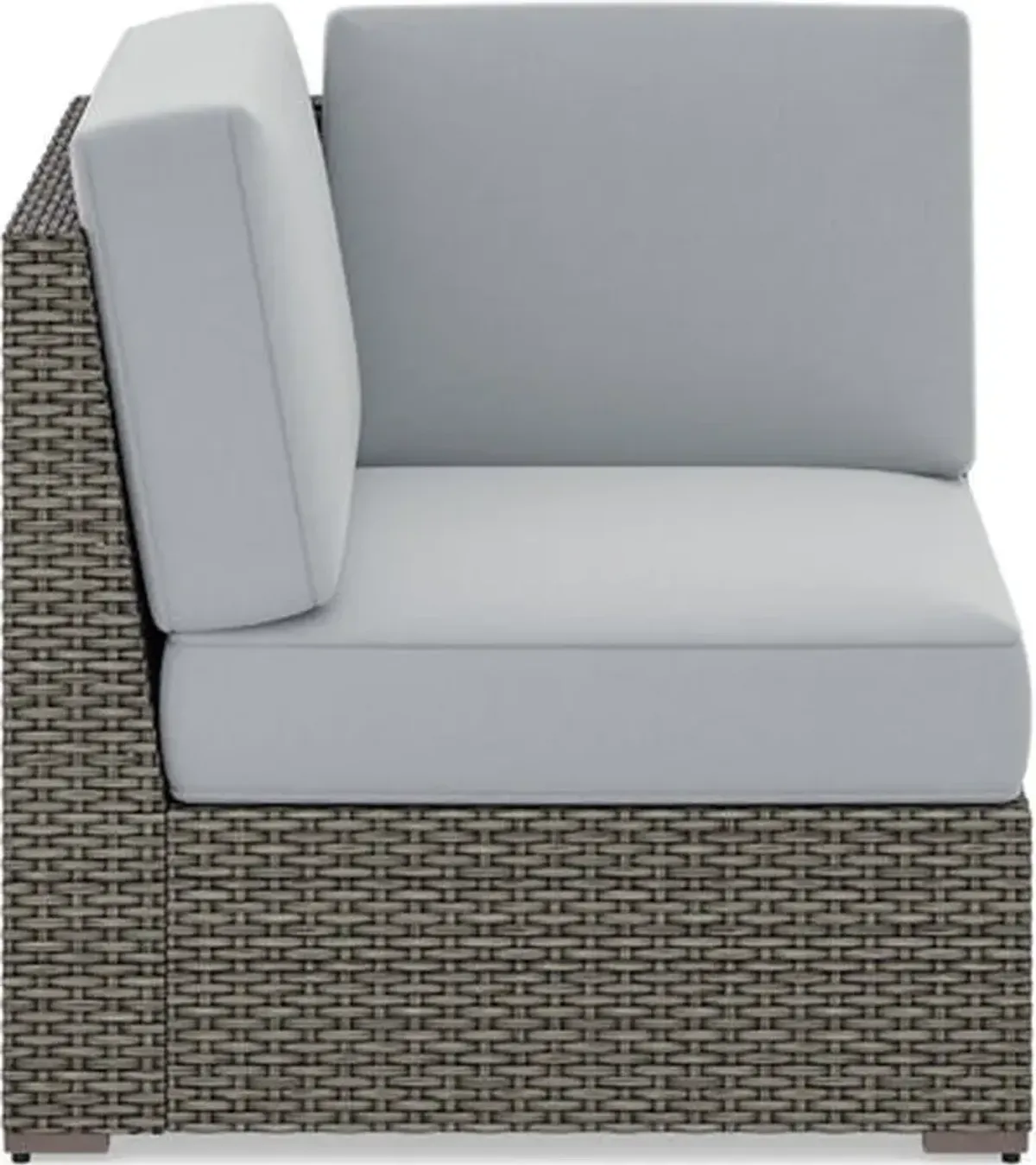 homestyles® Boca Raton Brown Outdoor Sectional Side Chair