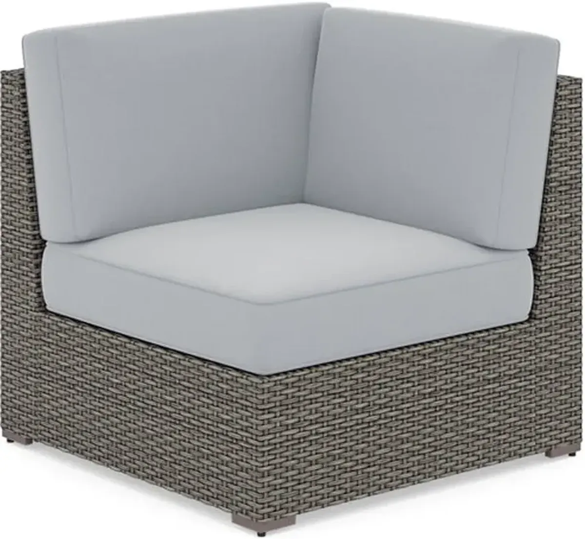 homestyles® Boca Raton Brown Outdoor Sectional Side Chair