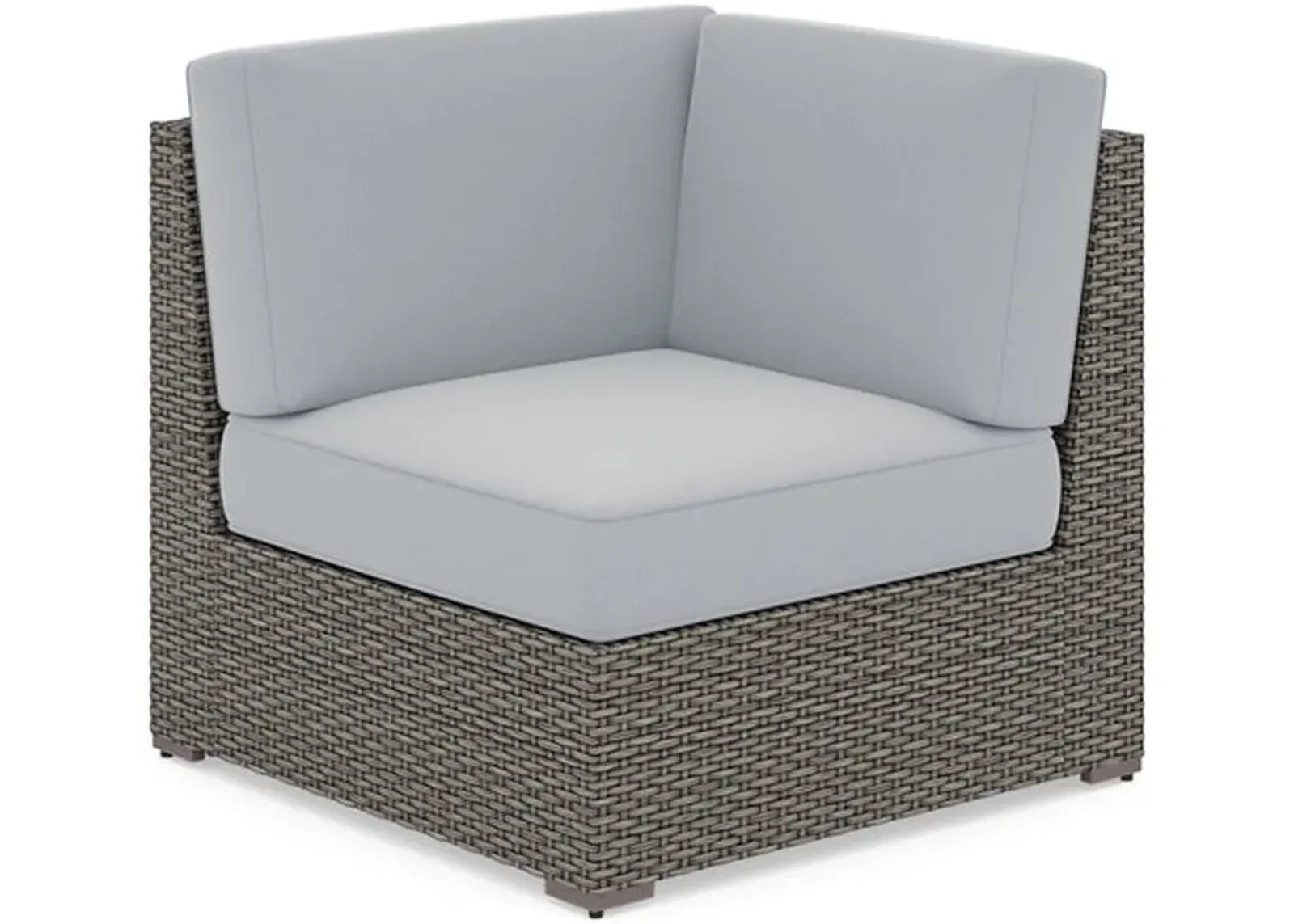 homestyles® Boca Raton Brown Outdoor Sectional Side Chair