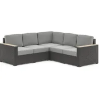 homestyles® Boca Raton Brown Outdoor 5-Seat Sectional