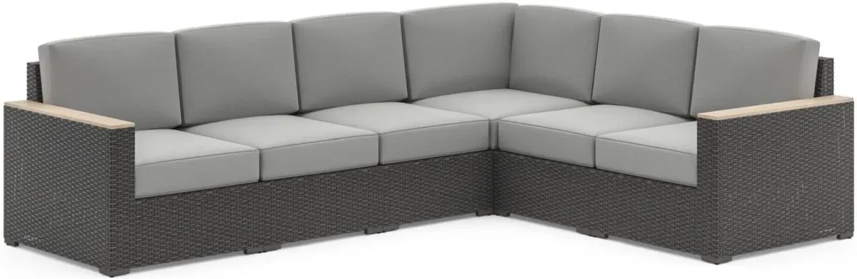 homestyles® Boca Raton Brown Outdoor 6-Seat Sectional