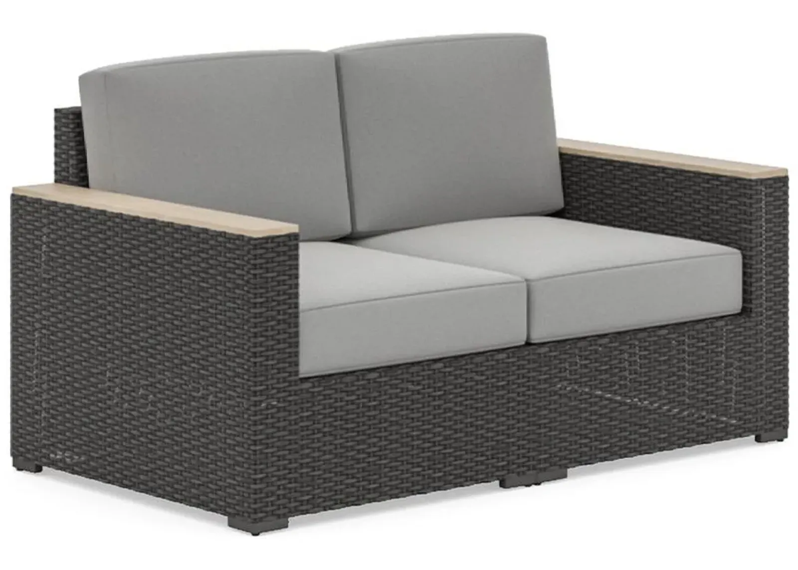 homestyles® Boca Raton Brown Outdoor Loveseat