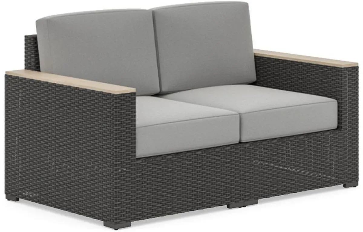 homestyles® Boca Raton Brown Outdoor Loveseat