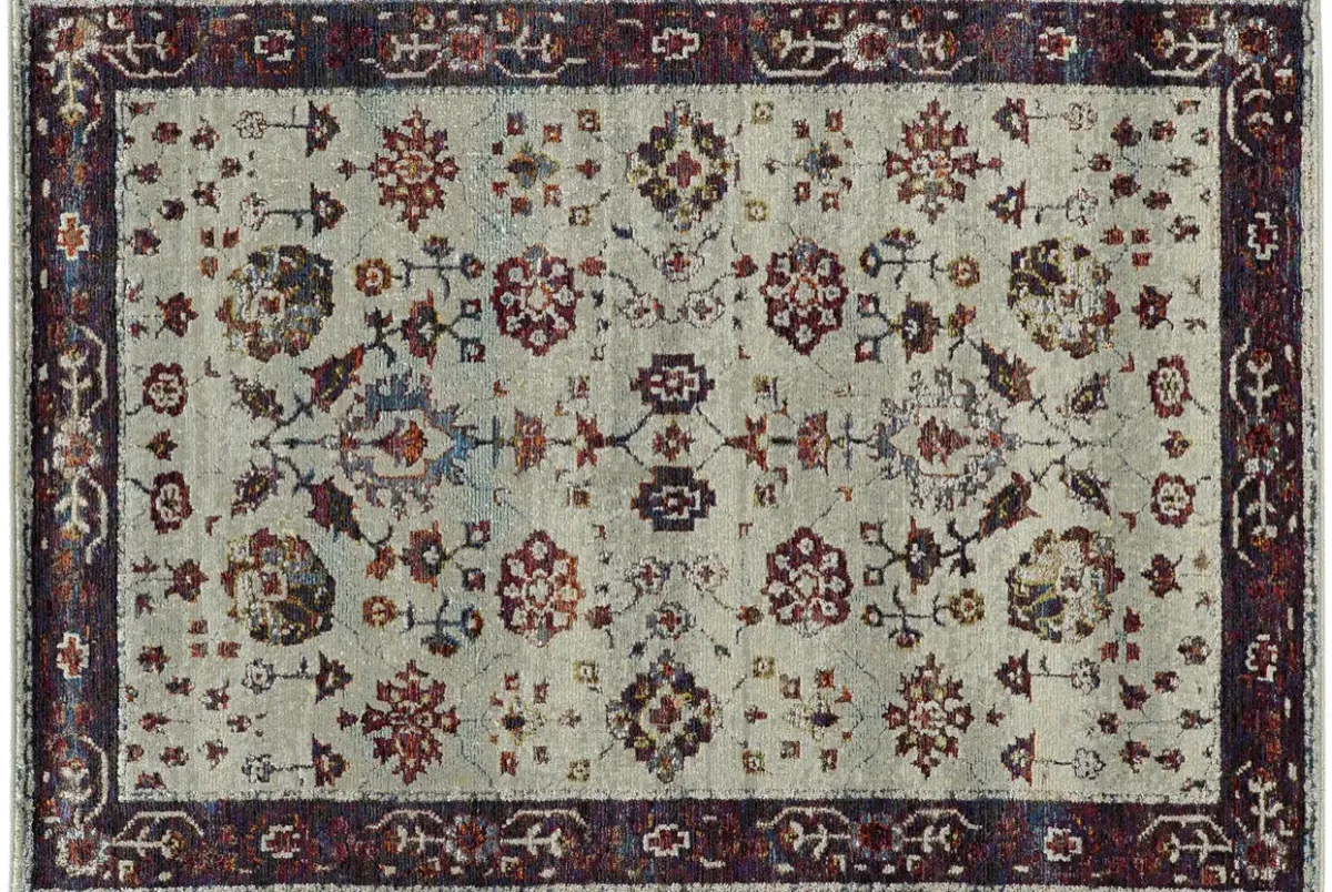 Oriental Weavers Andorra Gray 5'x7' Rug