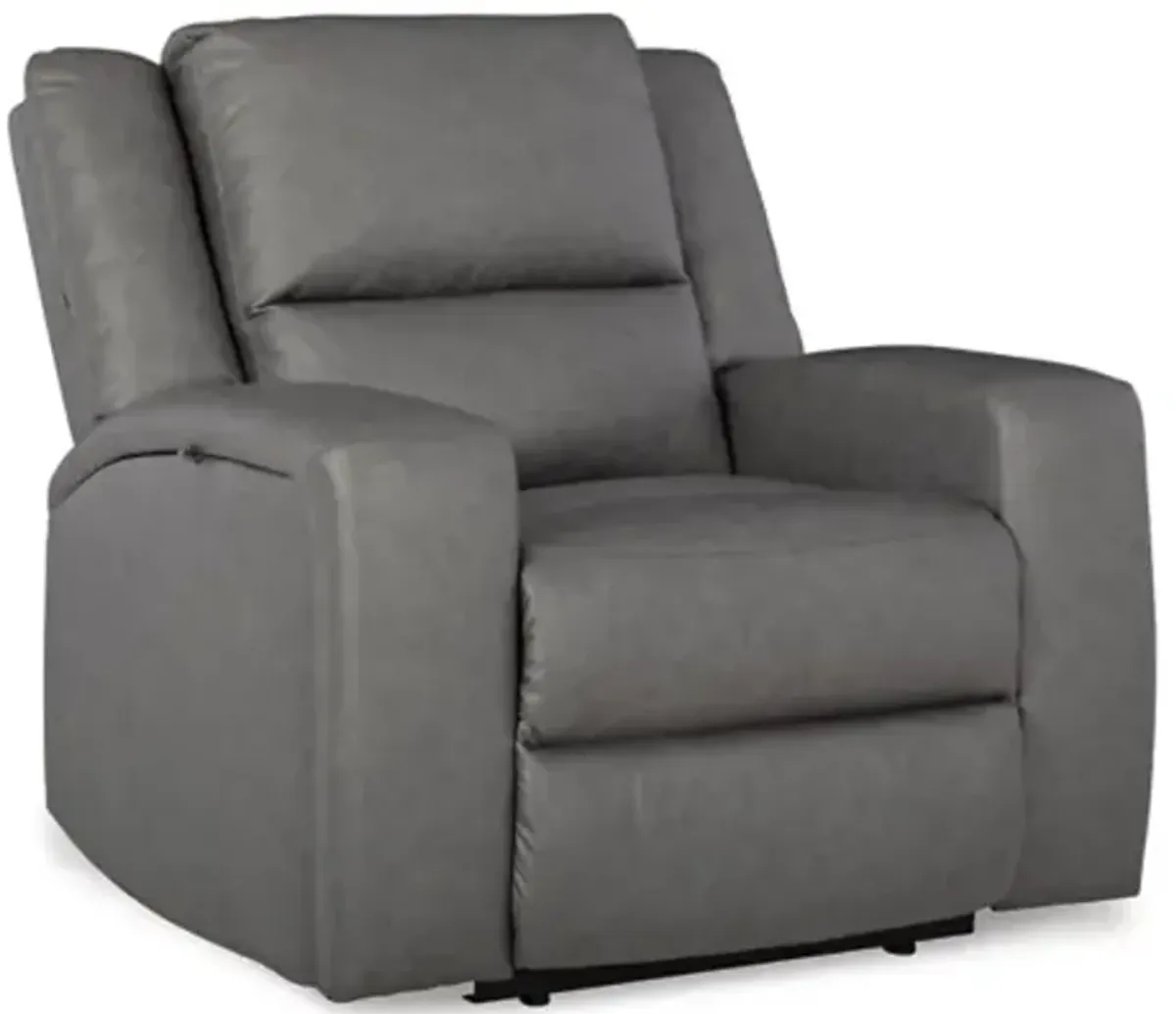 Benchcraft® Brixworth Slate Manual Recliner Chair