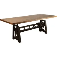 Coast2Coast Home Sunny Del Sol Brown Adjustable Height Dining Table