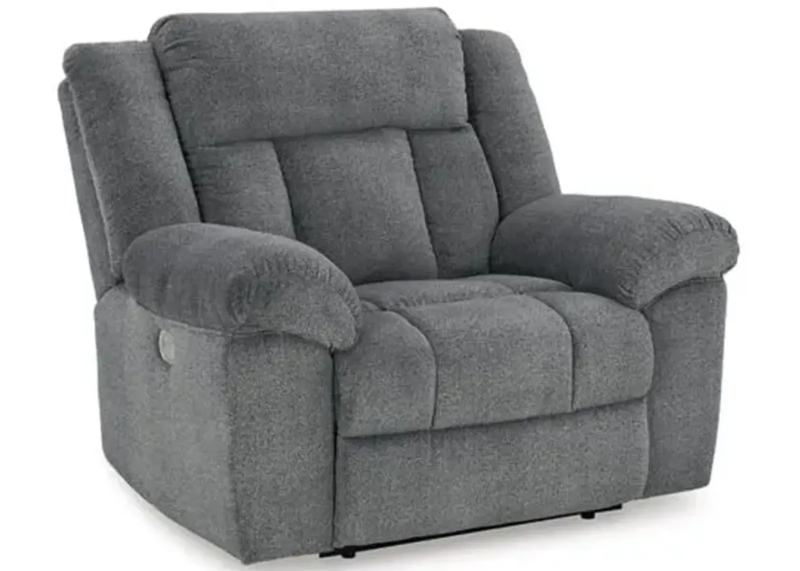 Signature Design by Ashley® Tip-Off Slate Power Recliner Chair