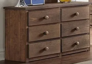 Simply Bunk Beds Chesnut Dresser