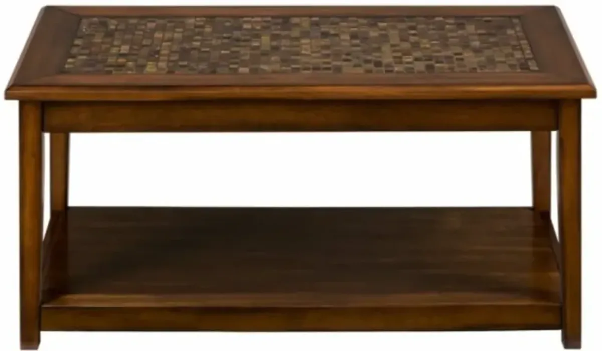 Jofran Inc. Baroque Brown Coffee Table