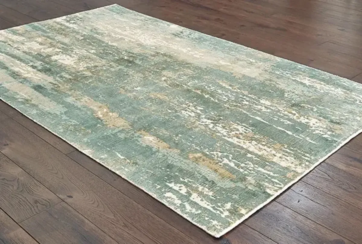 Oriental Weavers Formations Green 8'x10' Rug