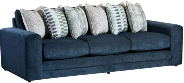 Furniture Fusion Elise Ink Blue Sofa