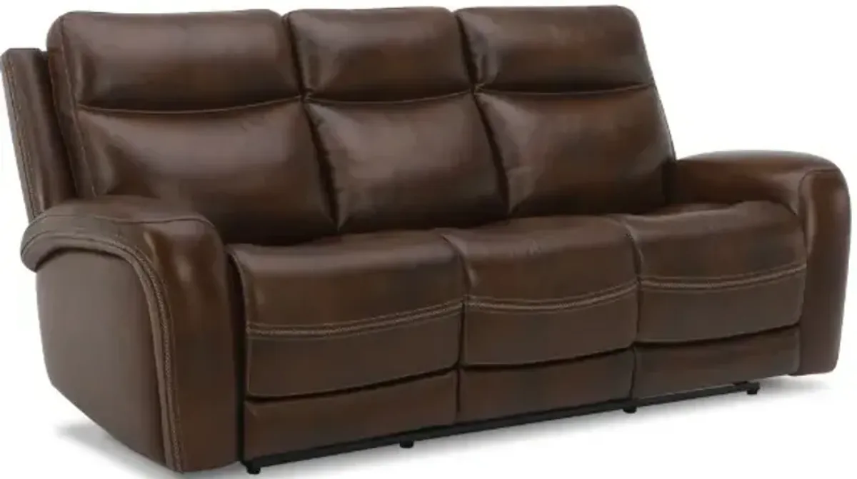 Liberty Furniture Blair Cognac Power Reclining Sofa