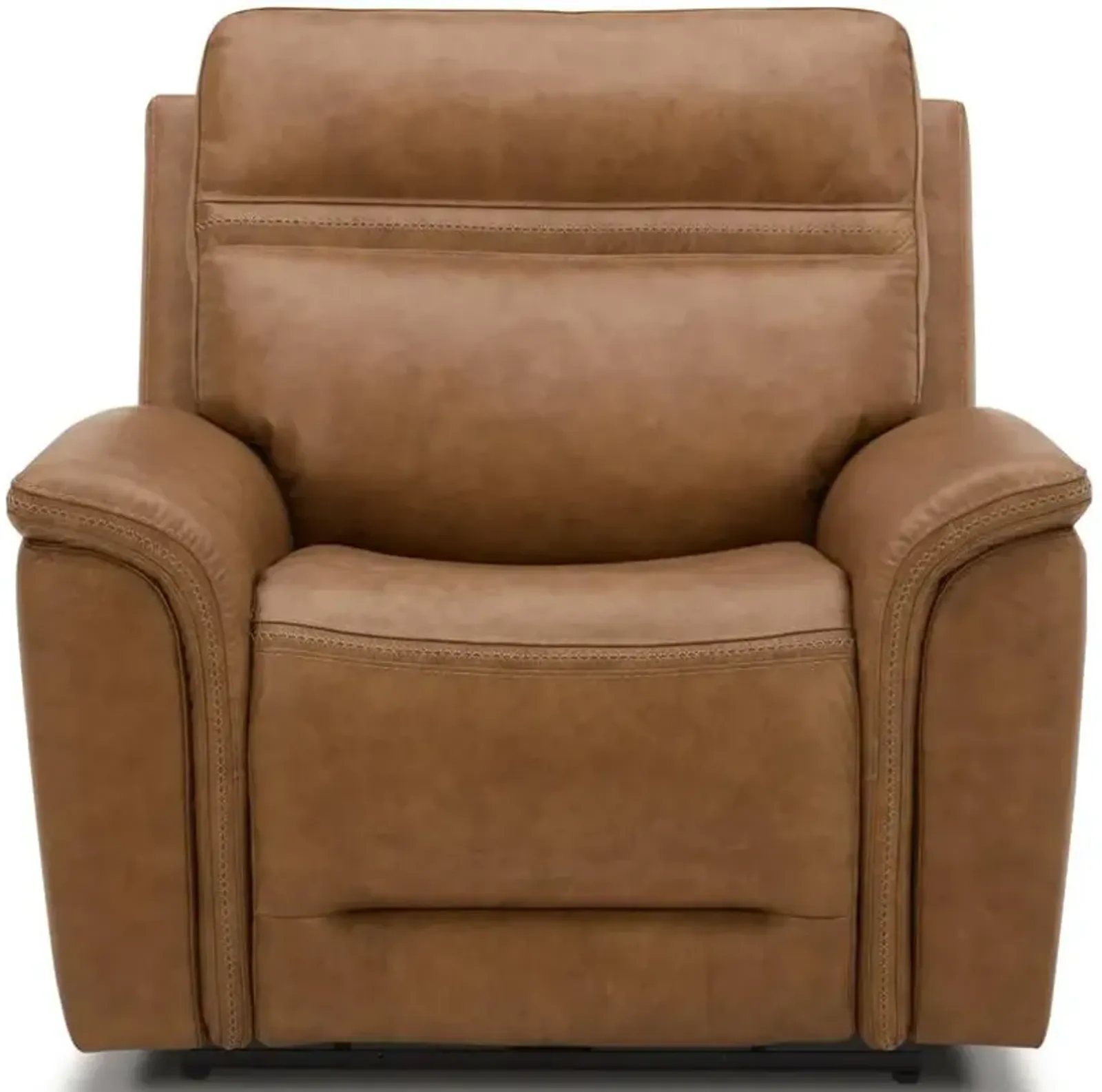 Liberty Furniture Cooper Camel Leather Triple Power Reclining Chair