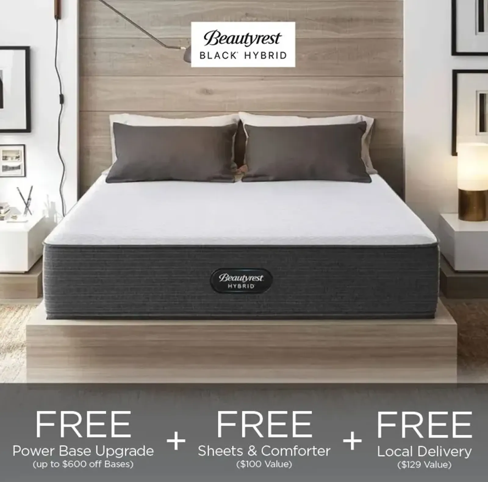 Beautyrest® Select 13" Hybrid Medium Tight Top Queen Mattress