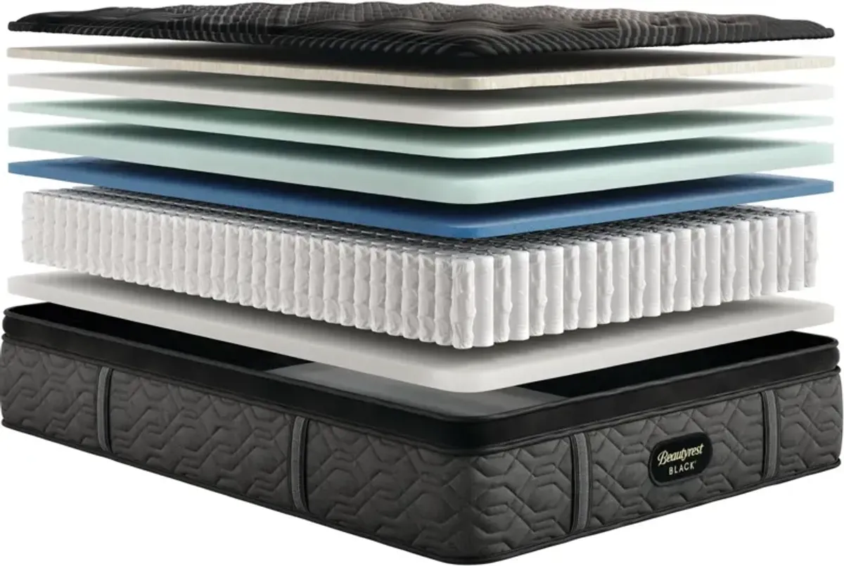 Beautyrest Black® Series 1 Pocketed Coil® 14.5" Plush Pillow Top Queen Mattress