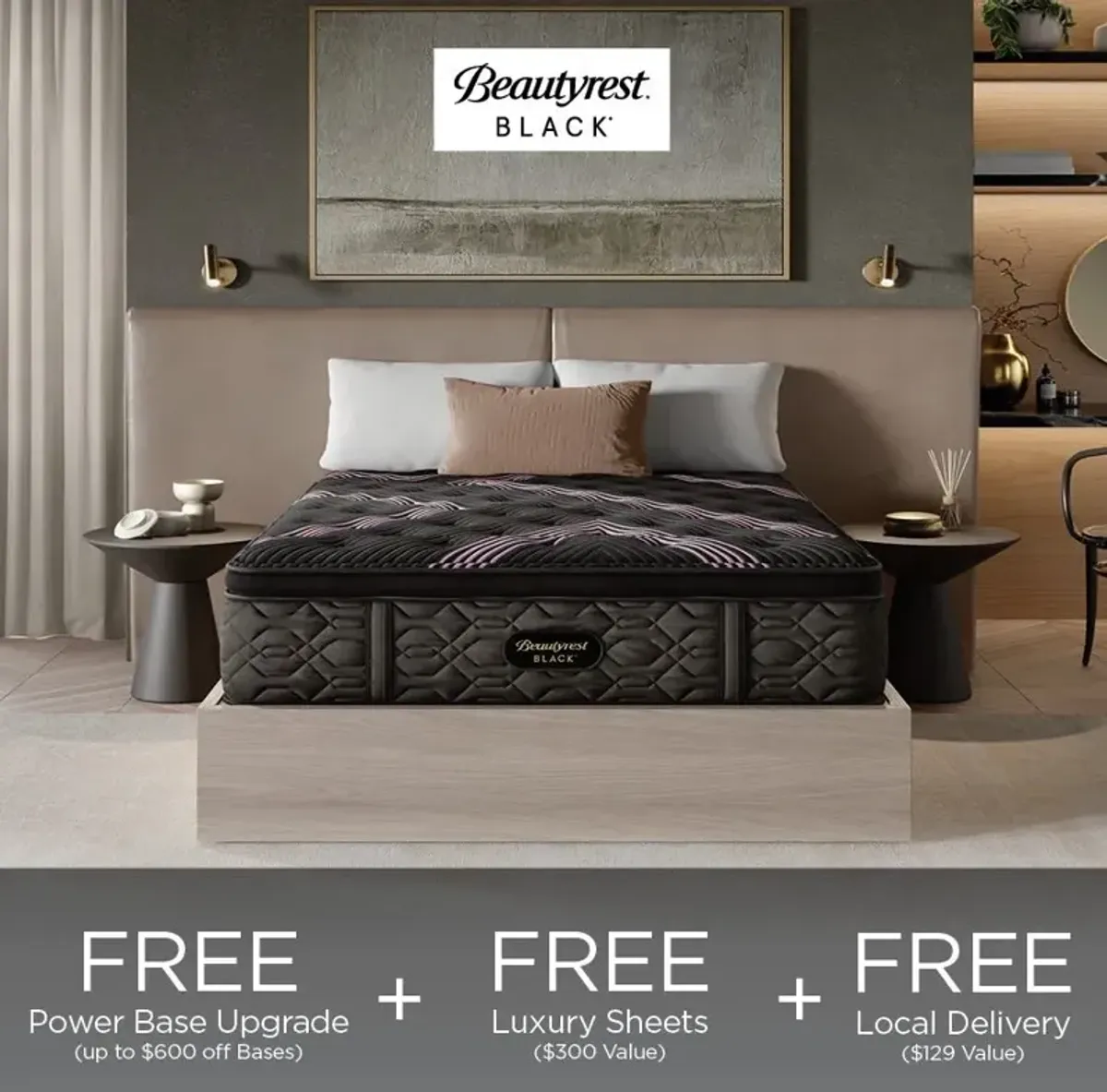 Beautyrest Black® Series 2 Pocketed Coil® 16.5" Medium Pillow Top Queen Mattress