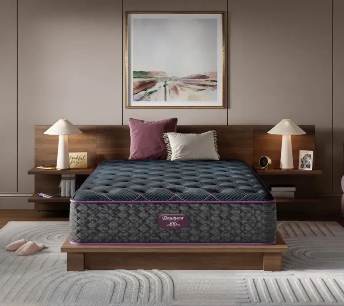 Beautyrest® World Class Level Three 14.75" Pocketed Coil Plush Tight Top Queen Mattress