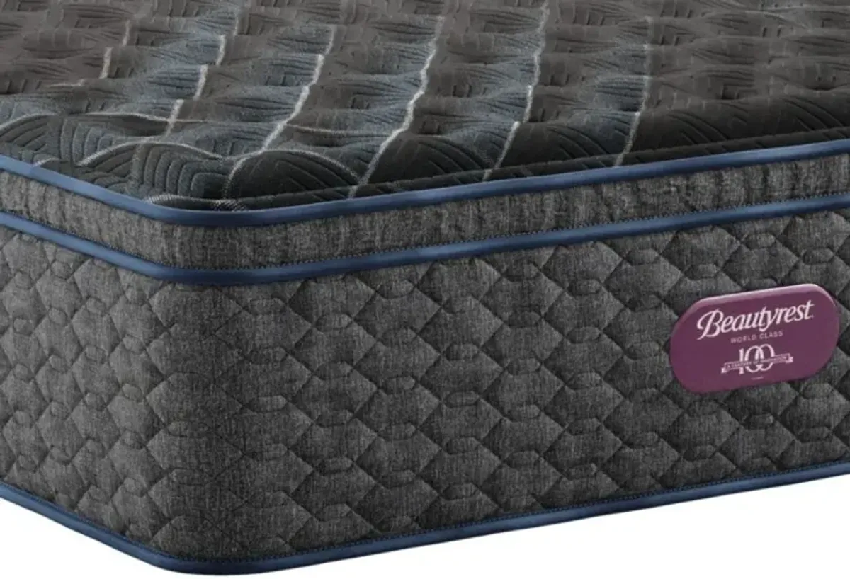 Beautyrest® World Class Level Four 16.25" Pocketed Coil Firm Pillow Top California King Mattress