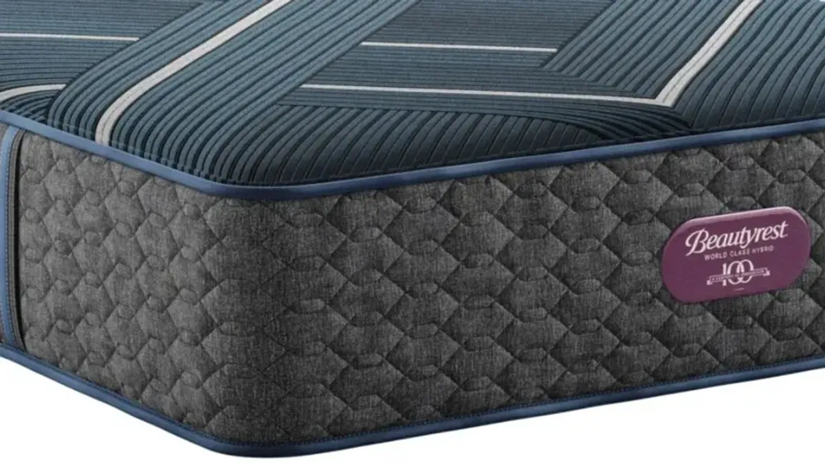 Beautyrest® World Class Hybrid Level Four 13.5" Firm Smooth Top Twin Mattress