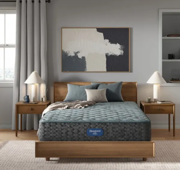 Beautyrest® Level One 13" Pocketed Coil Firm Tight Top King Mattress