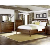 Napa Furniture Design Solid Wood Queen Storage Sleigh Bed