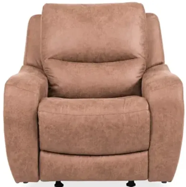Cheers by Man Wah Brown Power Recliner