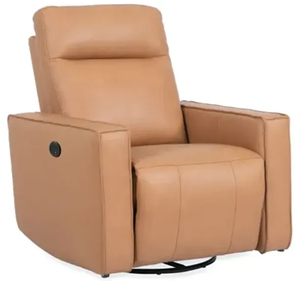 Manwah Oslo Antelope Leather Power Recliner