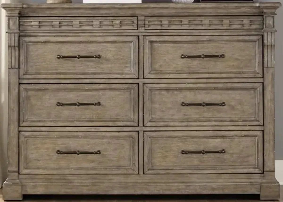 Liberty Furniture Town & Country Dusty Taupe Dresser