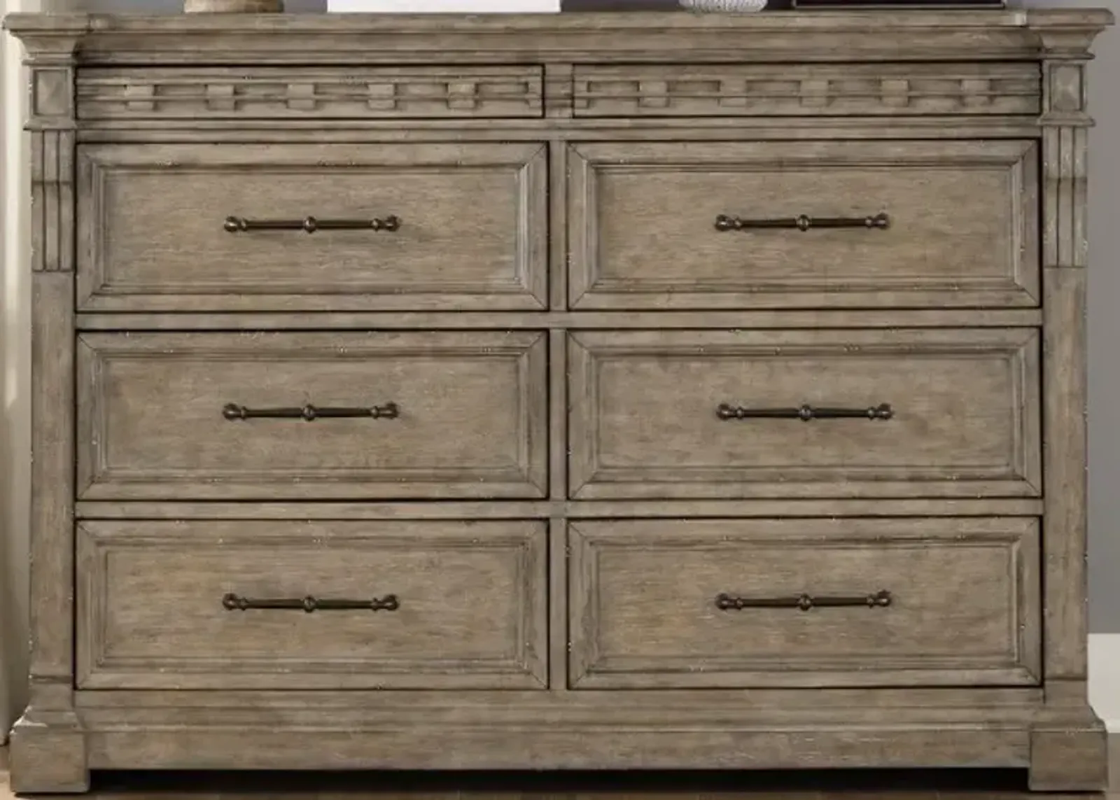 Liberty Furniture Town & Country Dusty Taupe Dresser