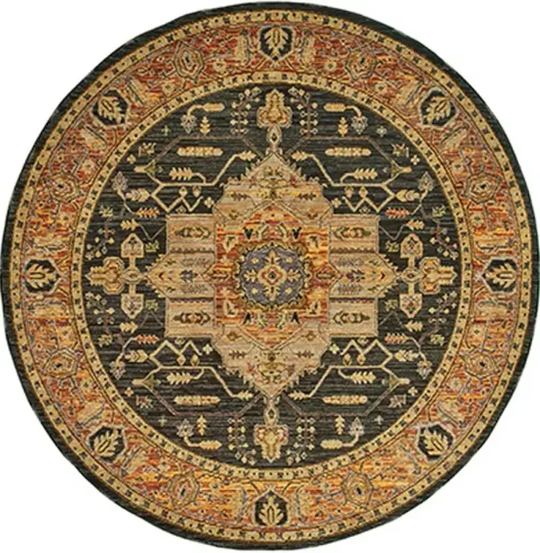 Oriental Weavers Andorra 8' Style 2 Round Area Rug