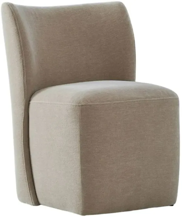 Liberty Furniture Accent Dining Wicker Side Chair with Casters