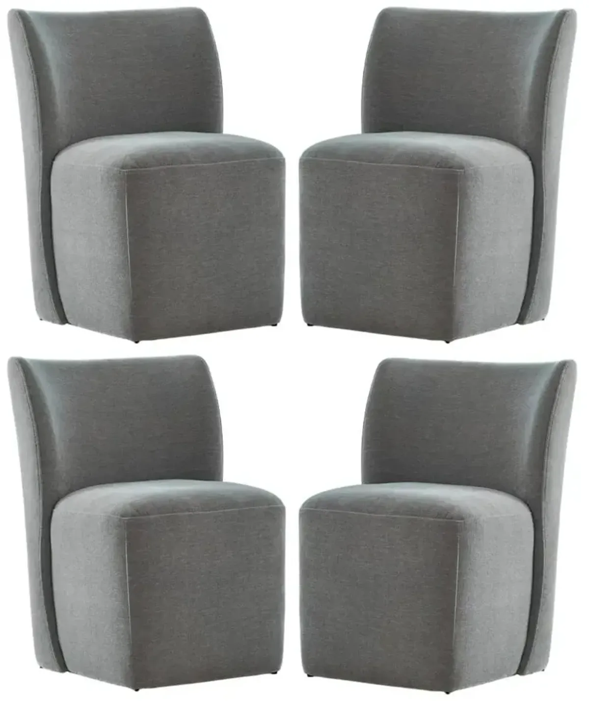 Liberty Furniture Accent Dining 4-Piece Sapphire Side Chair Set