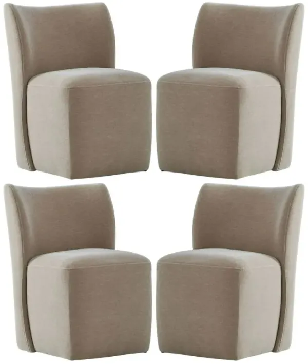 Liberty Furniture Accent Dining 4-Piece Wicker Side Chair Set