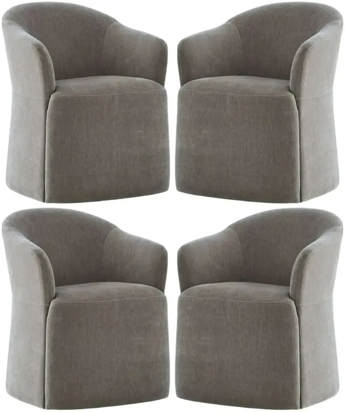 Liberty Furniture Accent Dining 4-Piece Truffle Arm Chair Set